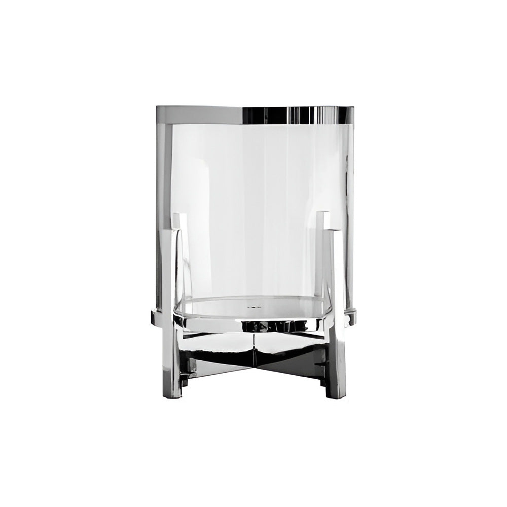 Glass lantern, 6.5 in, Charles - SIMONA'S COLLECTION