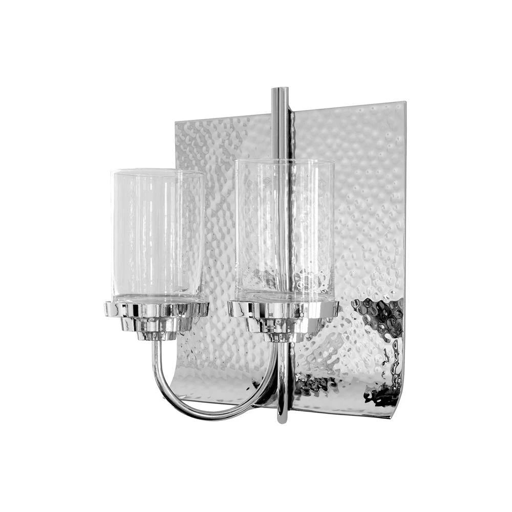 Glass wall sconce, 16.1 in, Talon - SIMONA'S COLLECTION
