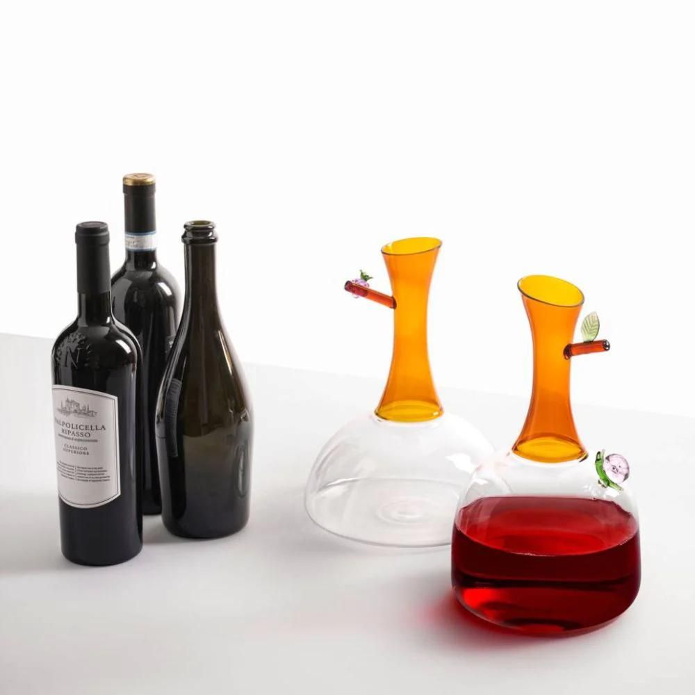Wine decanter, blackberry, orange, Fruits and Flower by Alessandra Baldereschi - ICHENDORF