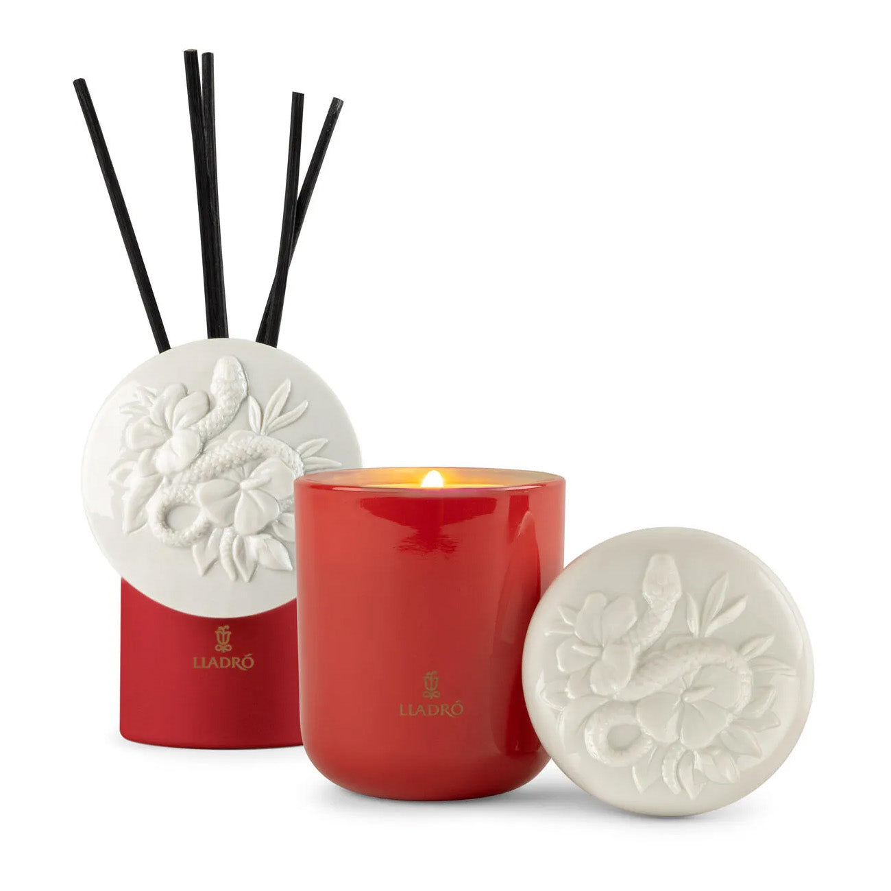 Scented candle, fragrance A Secret Orient, Snake - LLADRO