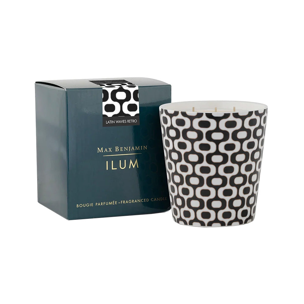 Scented candle, Latin Grooves, 9.17 oz, Ilum - MAX BENJAMIN
