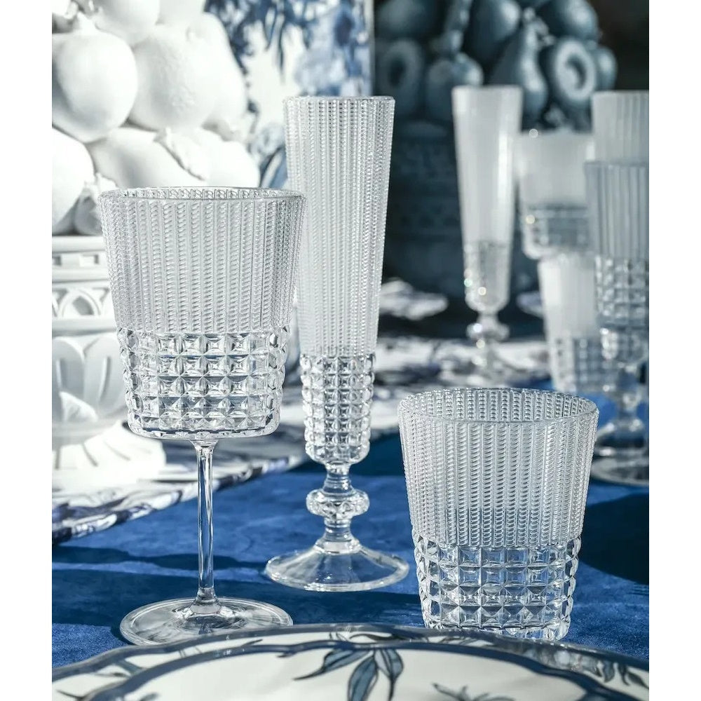 Champagne glass, clear acrylic, Chic & Zen - BACI MILANO