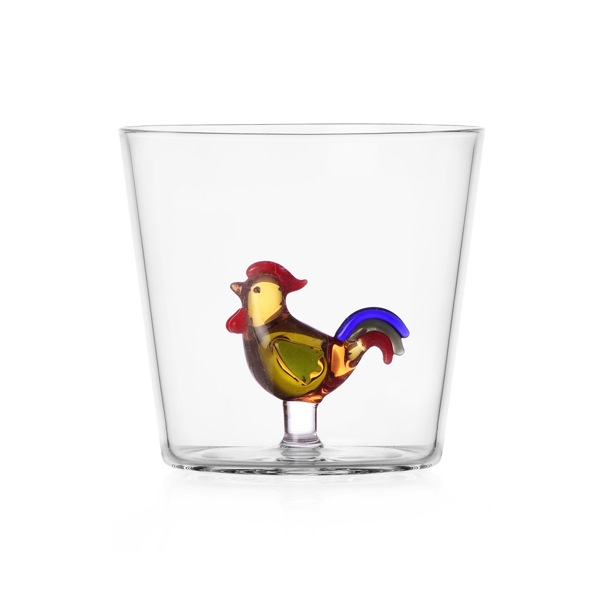Water glass, 3.1 inches, coconut, Animal Farm by Alessandra Baldereschi - ICHENDORF