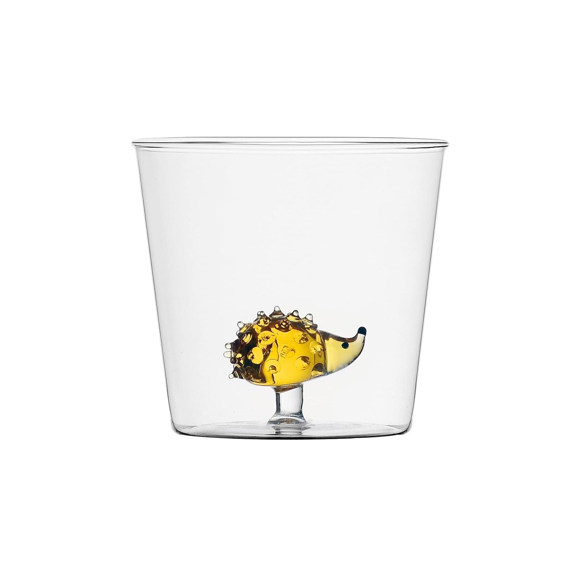 Water glass, 3.15 inches, hedgehog, Animal Farm by Alessandra Baldereschi - ICHENDORF