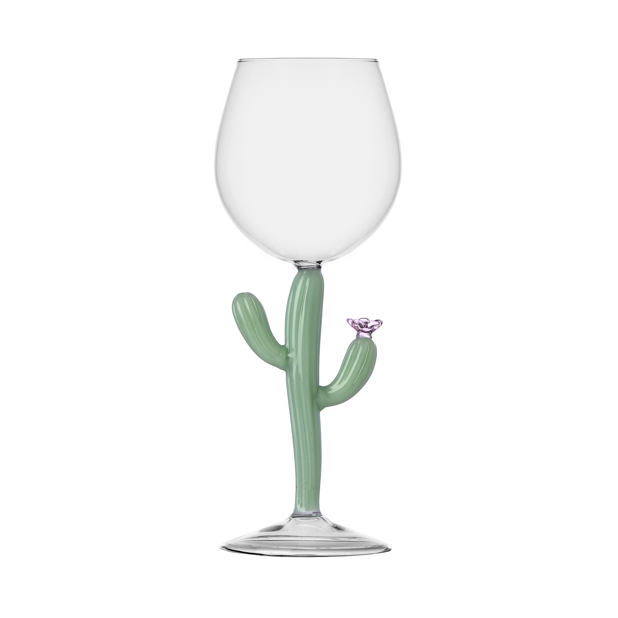 Wine glass, Cactus Matt Green, Desert Plants by Alessandra Baldereschi - ICHENDORF