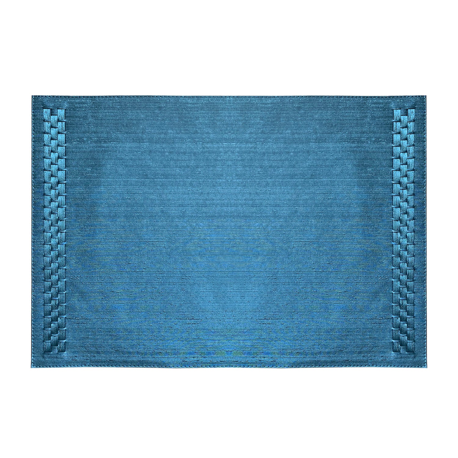 Set of 6 placemats, 17.7x13 in, dark blue, Brick - SIMONA'S COLLECTION