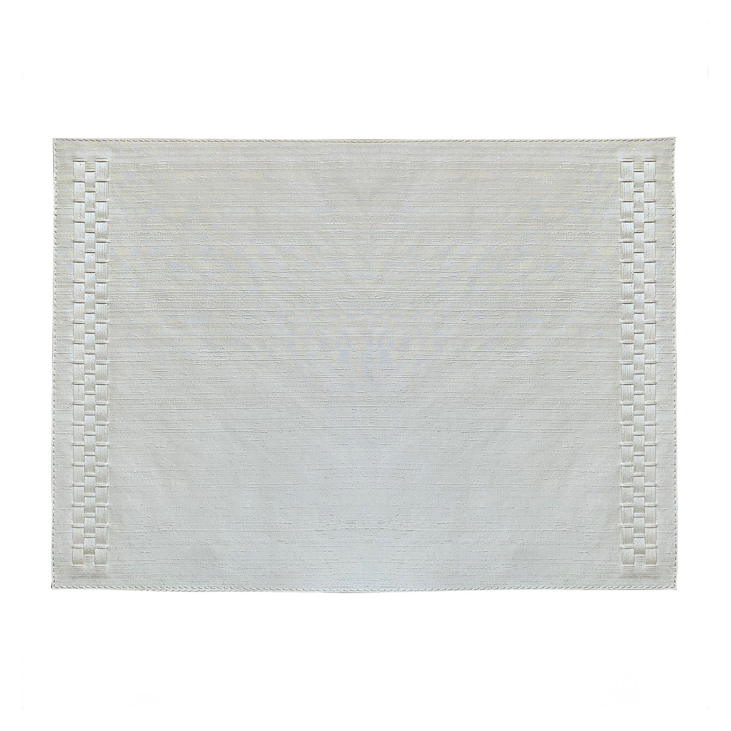 Set of 6 placemats, 17.7x13 in, ivory, Brick - SIMONA'S COLLECTION