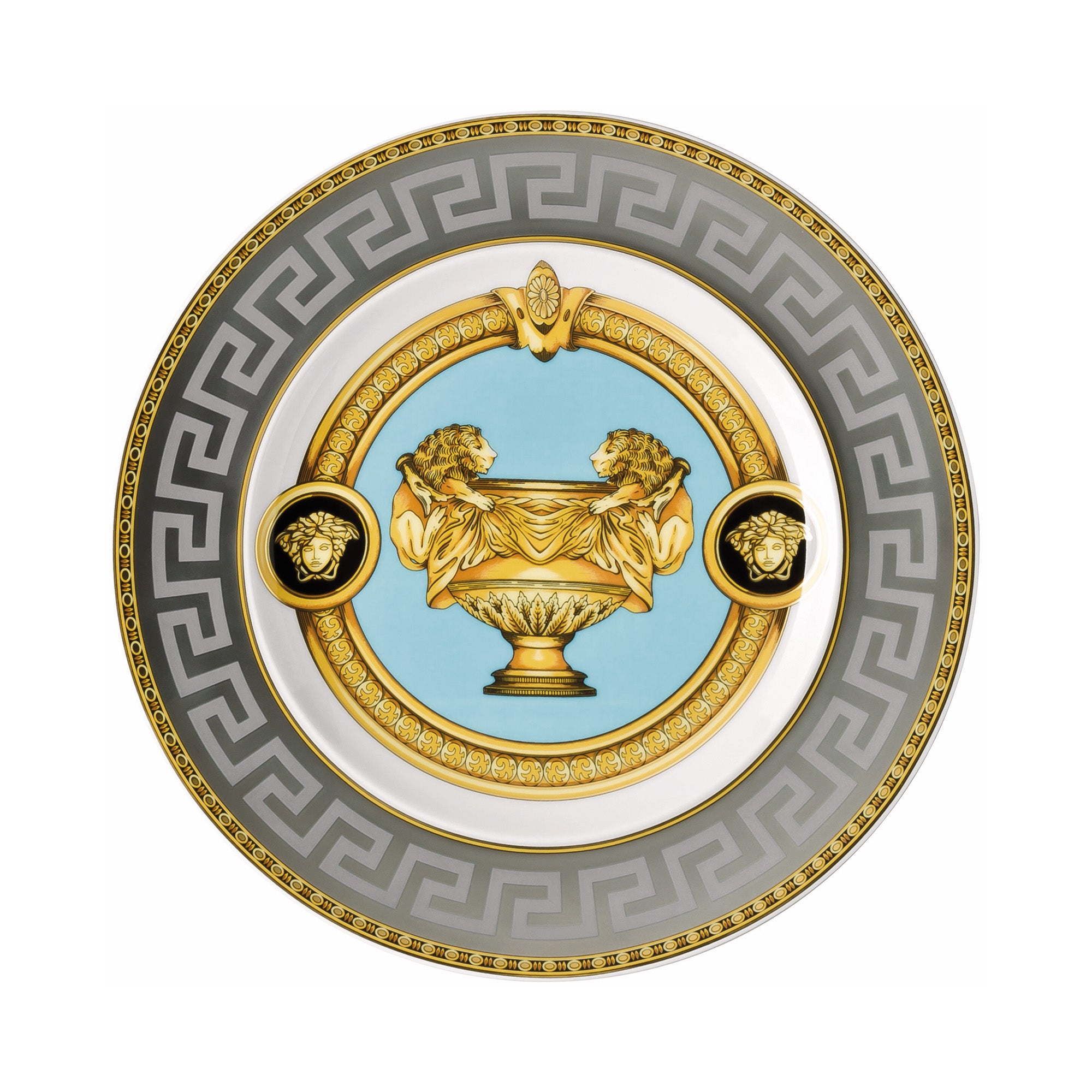 Dessert set, 7 pieces, Prestige Gala Bleu - VERSACE