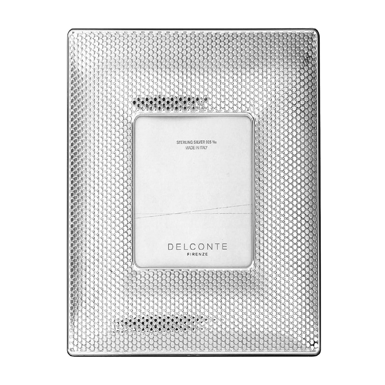 Pailettes Photo Frame 5X7 SILVER 925 - DELCONTE
