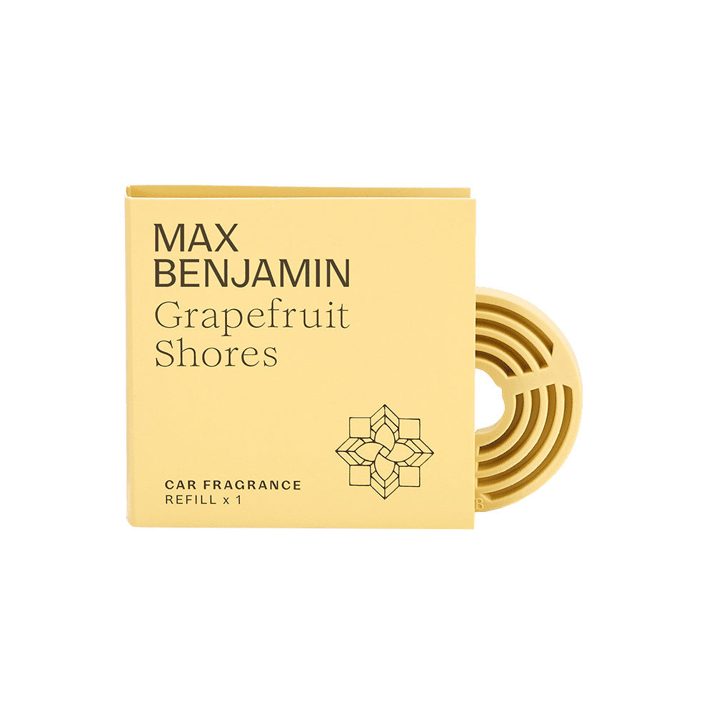 Refill for car air freshener, Grapefruit Shores, Car Fragrance - MAX BENJAMIN