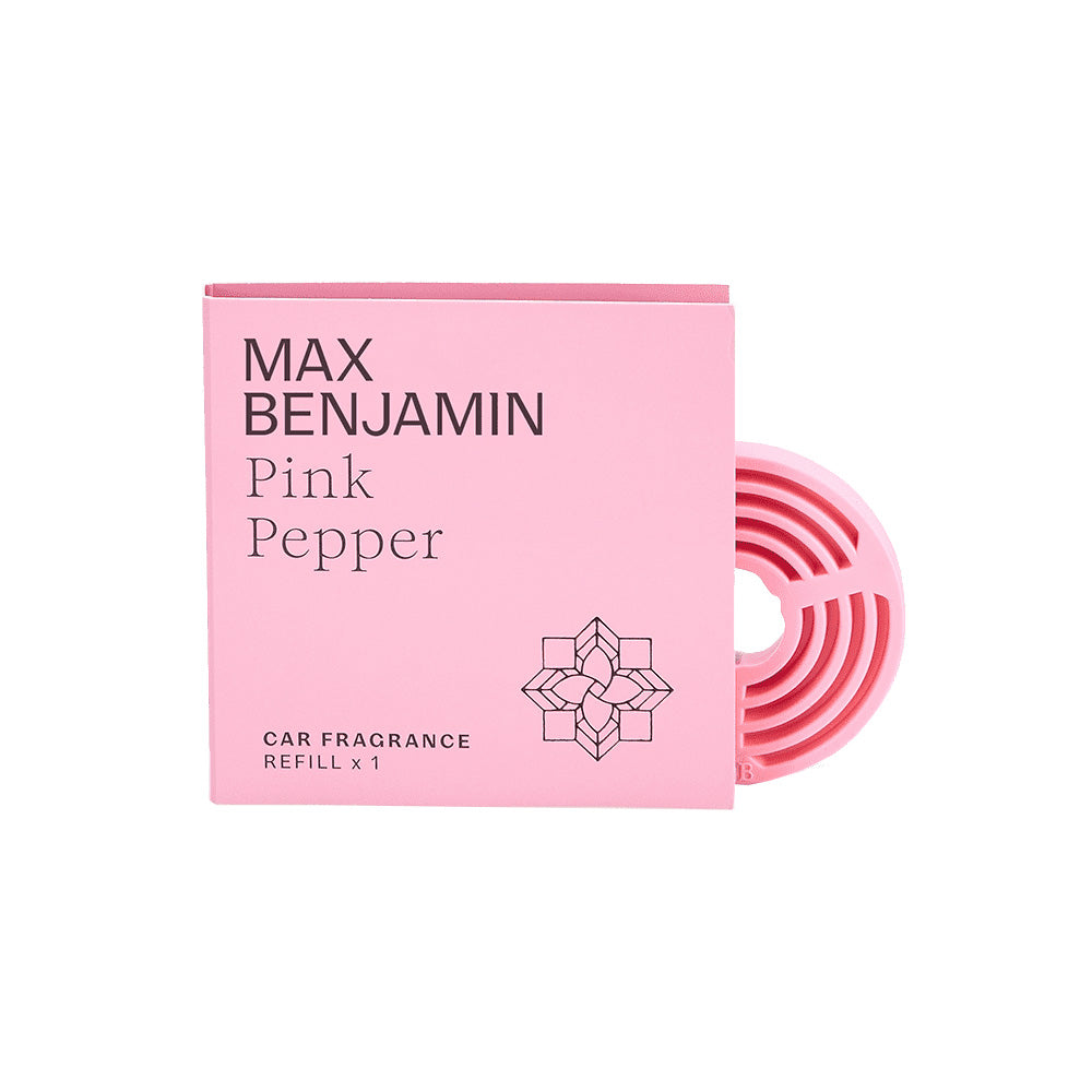 Refill for car air freshener, Pink Pepper, Car Fragrance - MAX BENJAMIN