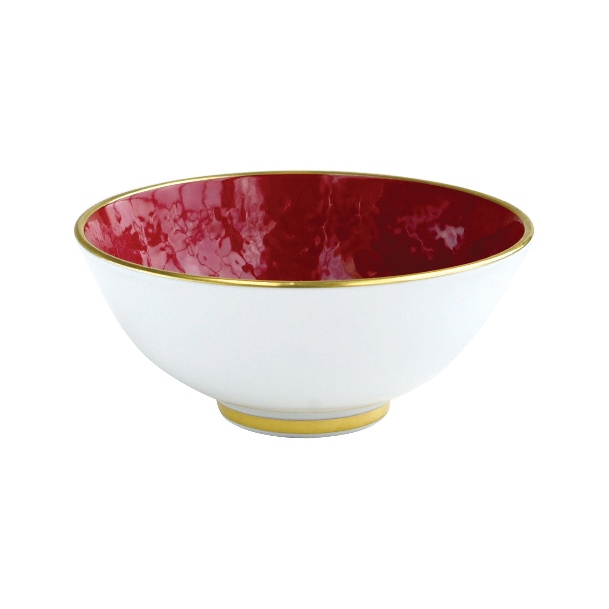 Oriental dinner service, 32 pieces, Rouge Empereur - BERNARDAUD