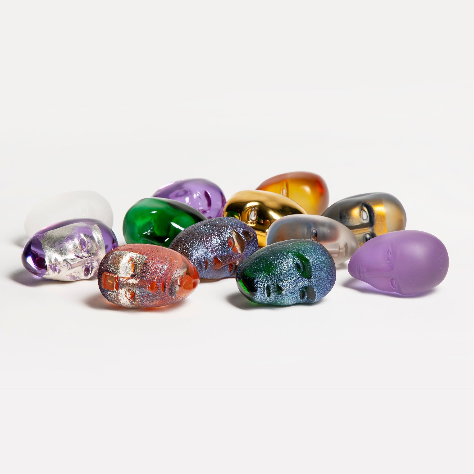 Sculpture Brains Remember the Blue Sky by Bertil Vallien - KOSTA BODA