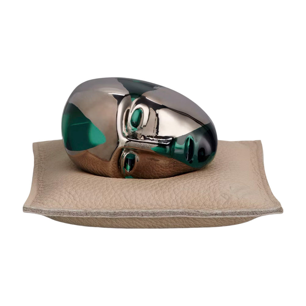 Sculpture Brains Annual 2024 Petrol by Bertil Vallien - KOSTA BODA