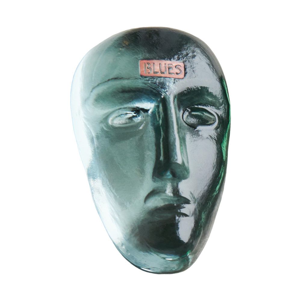 Sculpture Companion Blues by Bertil Vallien - KOSTA BODA