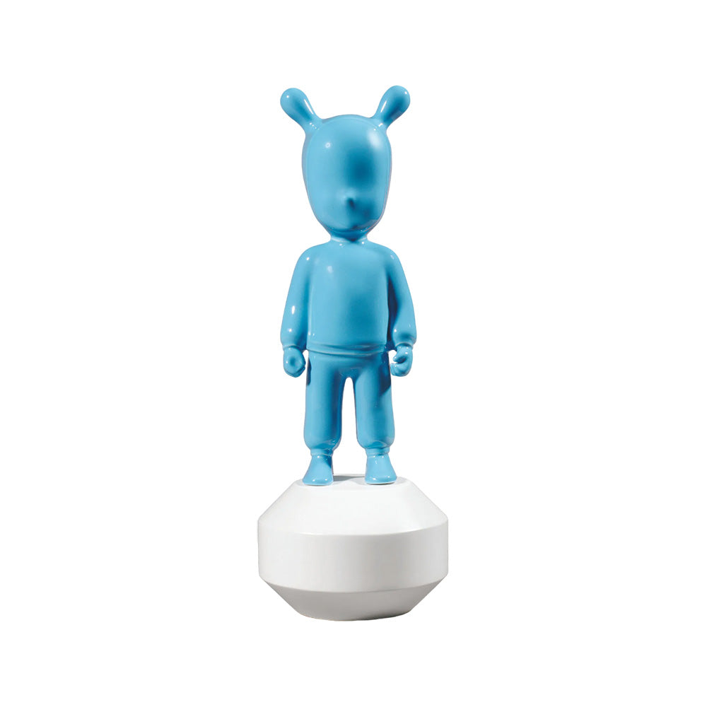 Porcelain sculpture, 11.8 inches, The Blue Guest by Jaime Hayon - LLADRO