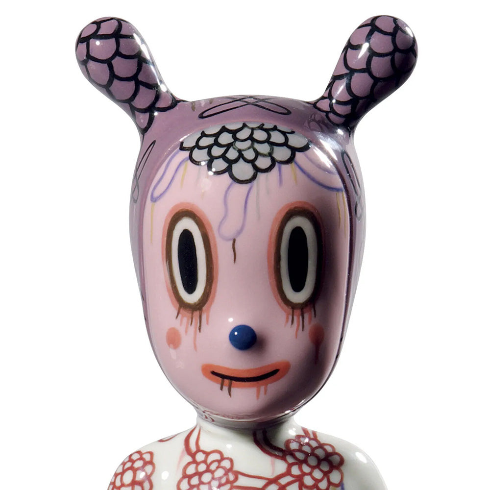 Porcelain sculpture, 11.8 inches, The Guest by Gary Baseman - LLADRO