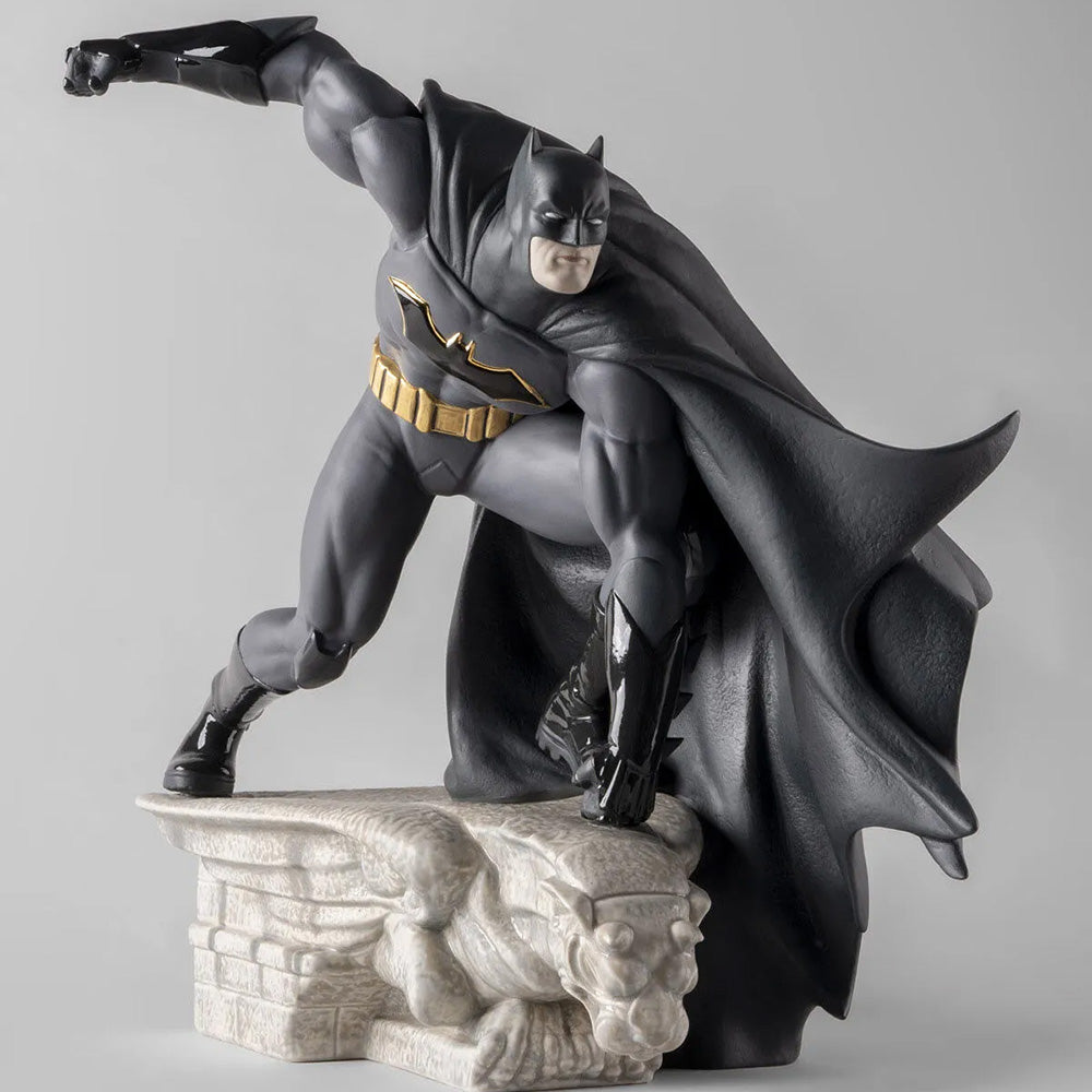 Porcelain sculpture Batman by Eva Maria Cuerva - Limited Edition - LLADRO