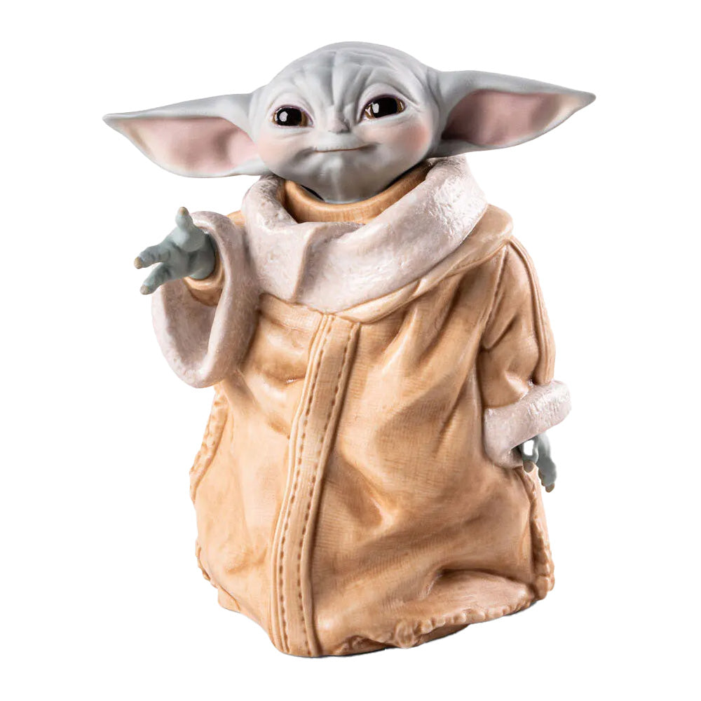 Porcelain sculpture Grogu by Eva Maria Cuerva - LLADRO