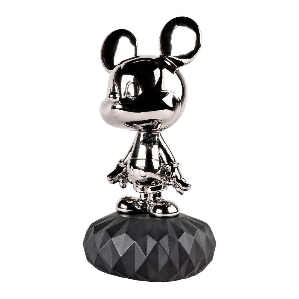 Porcelain sculpture Mickey Mouse Platinum by Eva Maria Cuerva - LLADRO