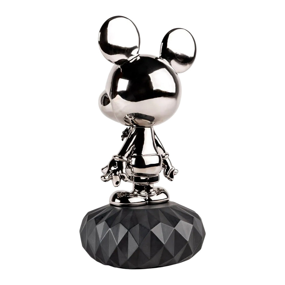 Porcelain sculpture Mickey Mouse Platinum by Eva Maria Cuerva - LLADRO