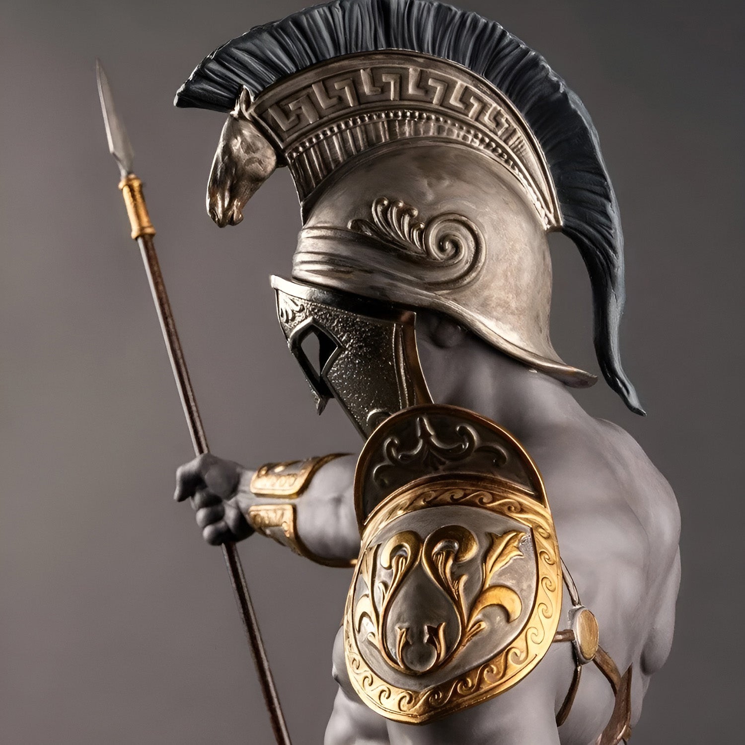 Porcelain sculpture, Spartan by Ernest Massuet - LLADRO
