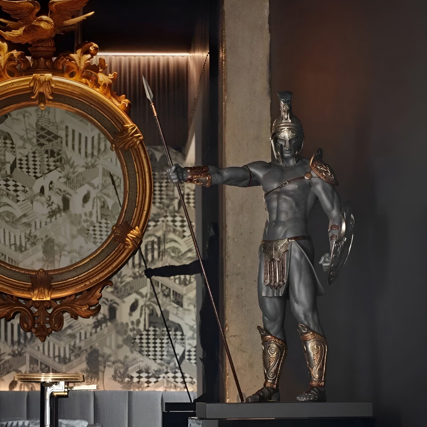 Porcelain sculpture, Spartan by Ernest Massuet - LLADRO