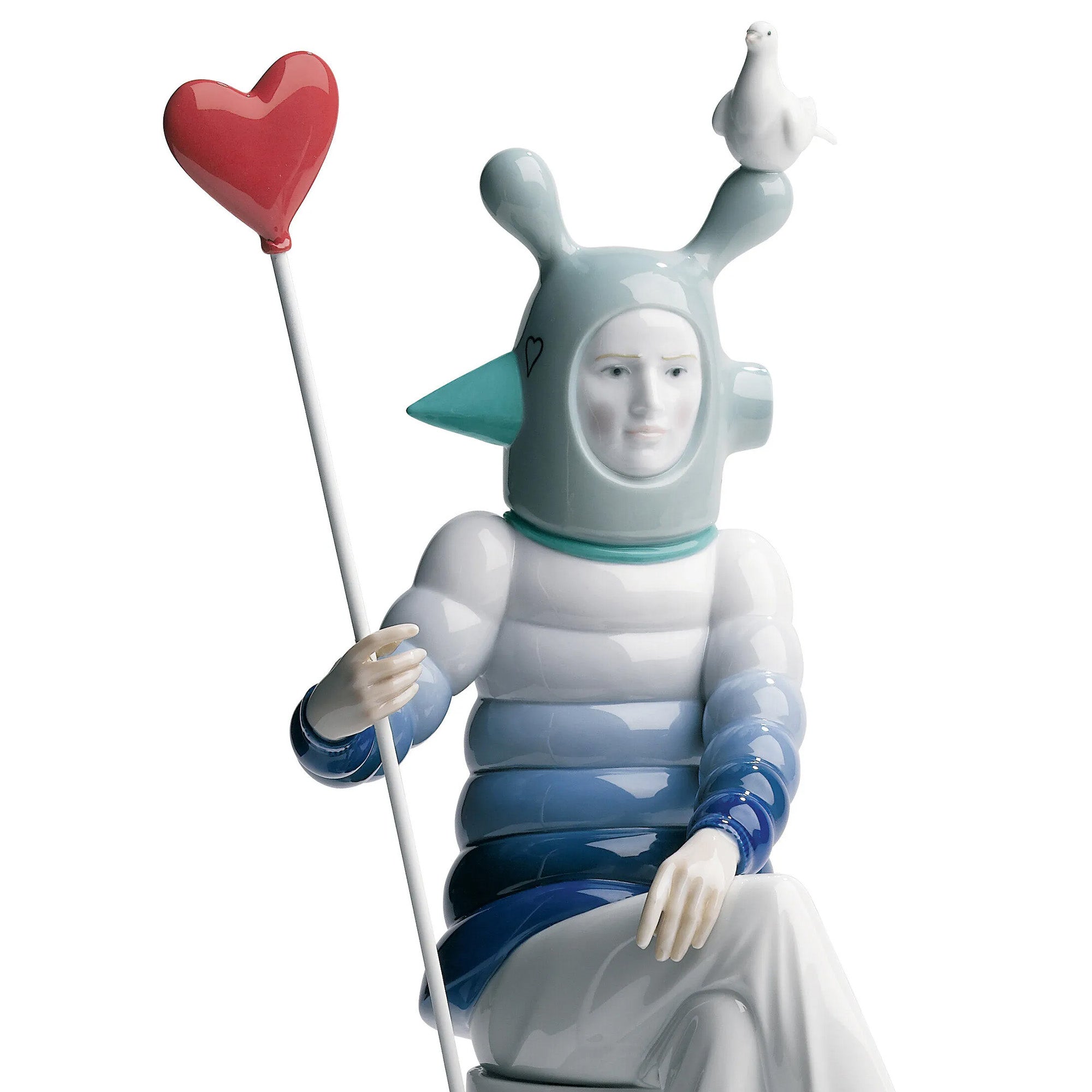 Porcelain sculpture The Lover I by Jaime Hayon - LLADRO