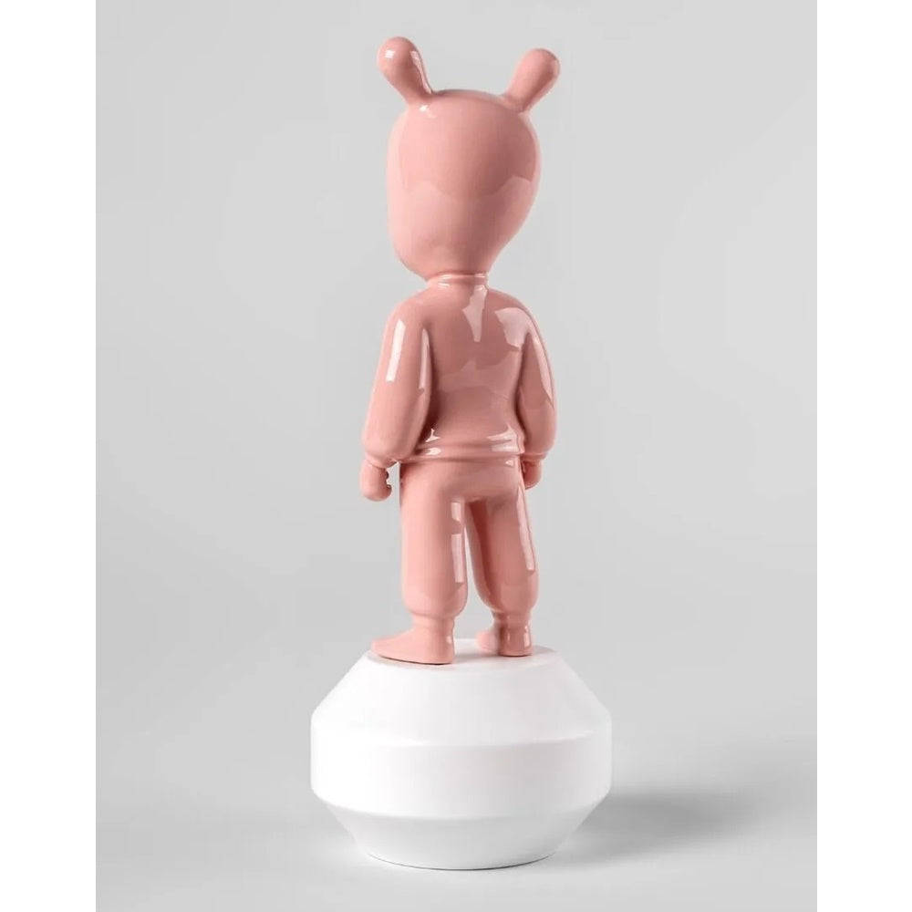 Porcelain sculpture, 11.8 inches, The Pink Guest by Jaime Hayon - LLADRO