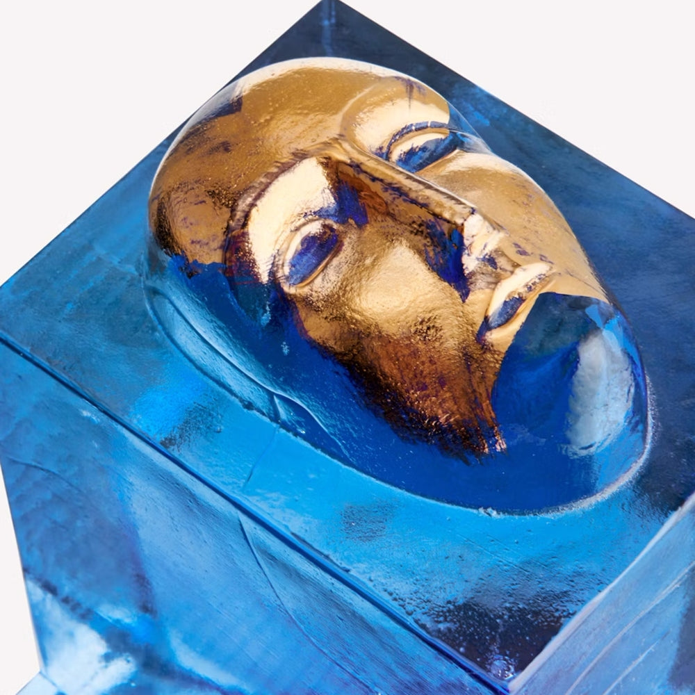 Sculpture Fortress Man by Bertil Vallien - KOSTA BODA