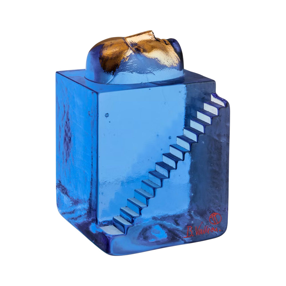 Sculpture Fortress Man by Bertil Vallien - KOSTA BODA