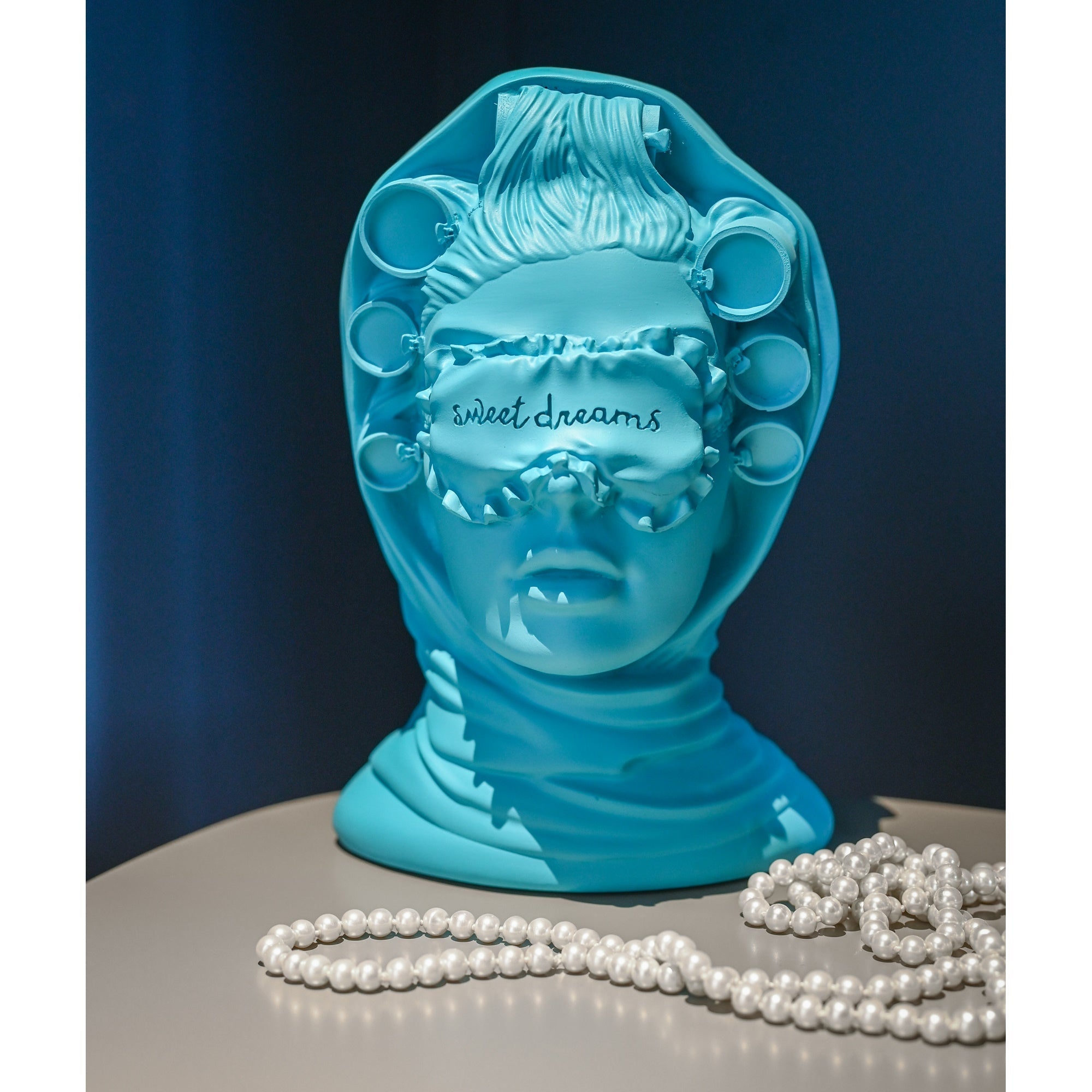 Turquoise sculpture, 5.5 inches, Sagrada Familia The Dreamer - BACIMILANO