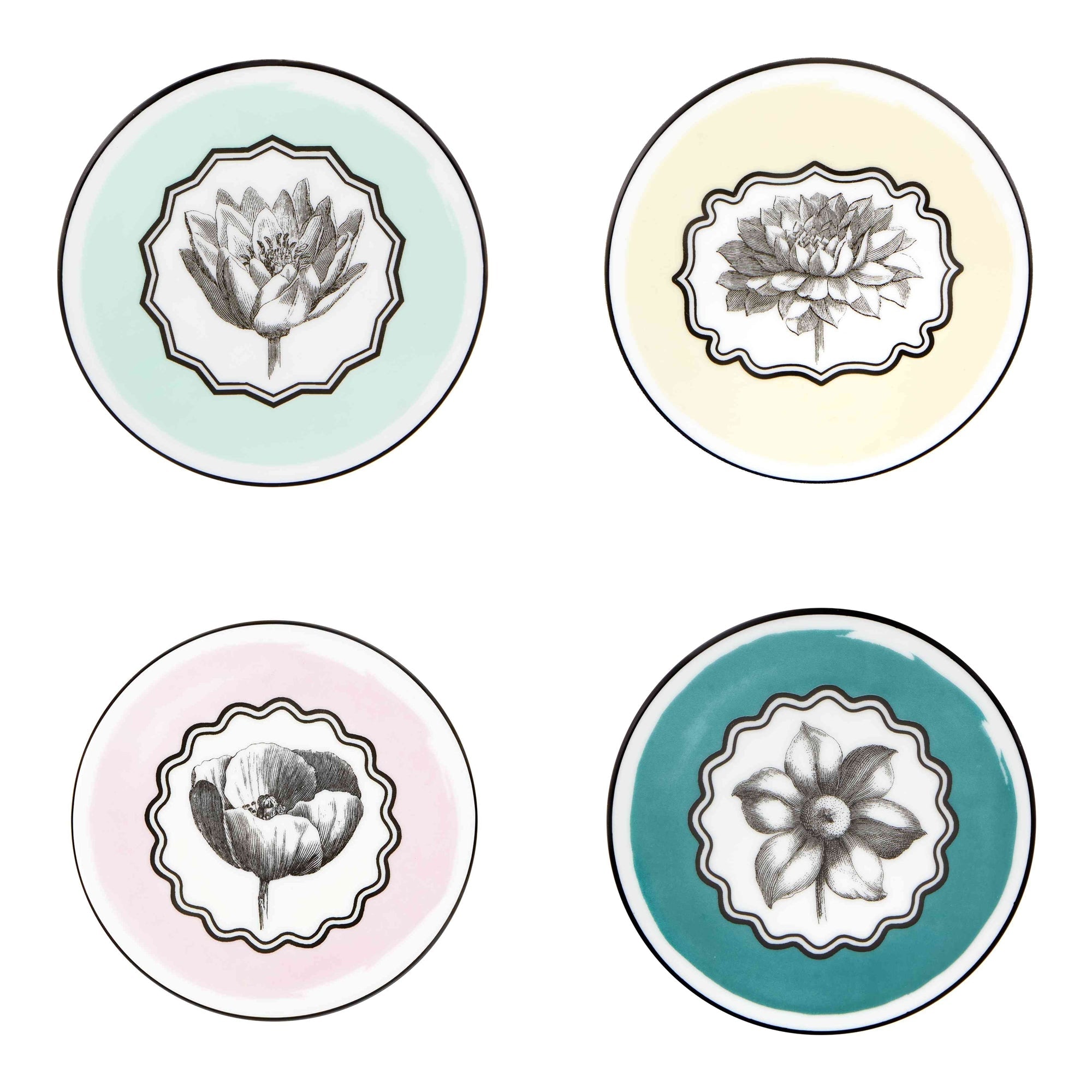 Set of 4 Coasters, Herbariae - CHRISTIAN LACROIX