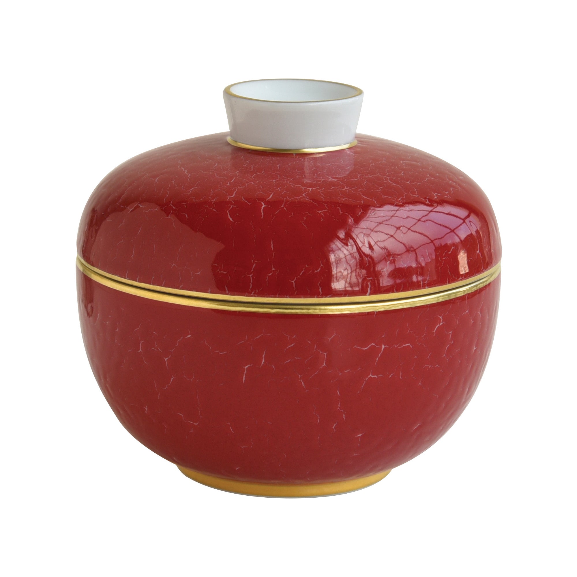 Oriental dinner service, 32 pieces, Rouge Empereur - BERNARDAUD