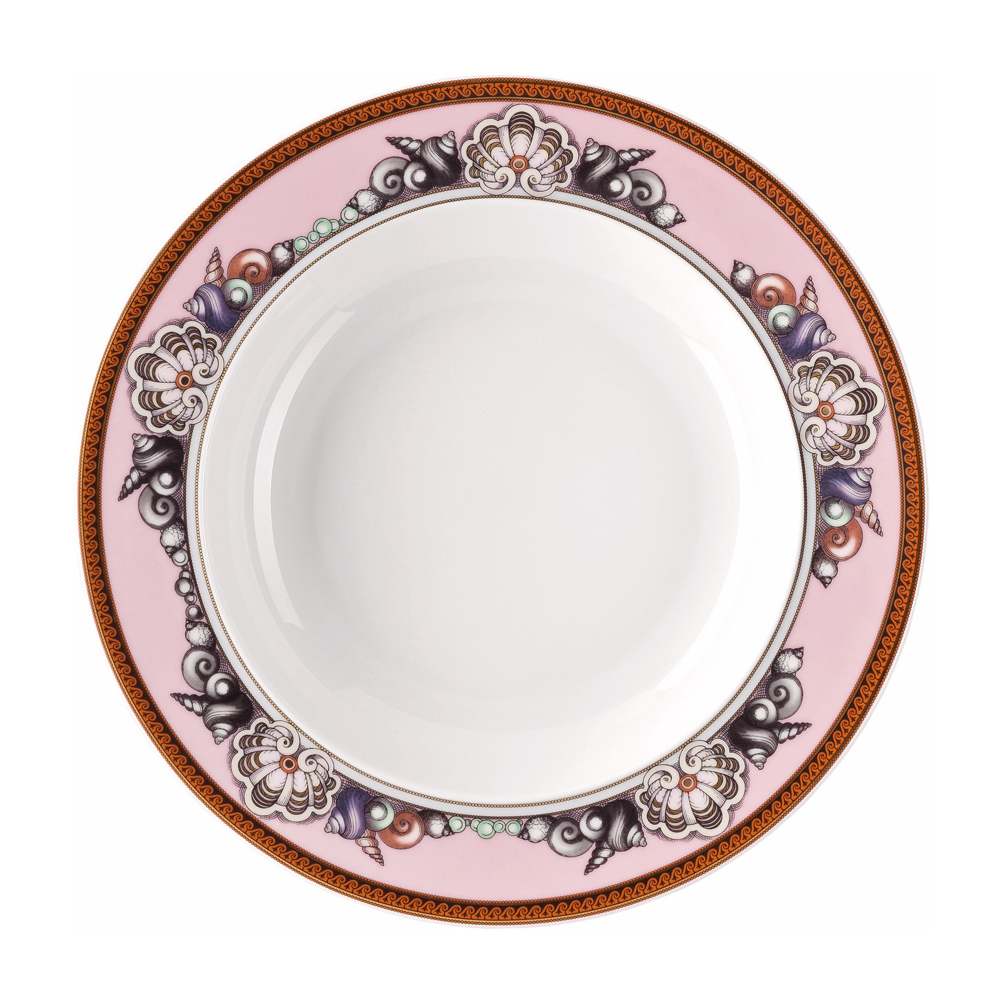 Soup plate, 8.82 in, Les Etoiles de la Mer - VERSACE
