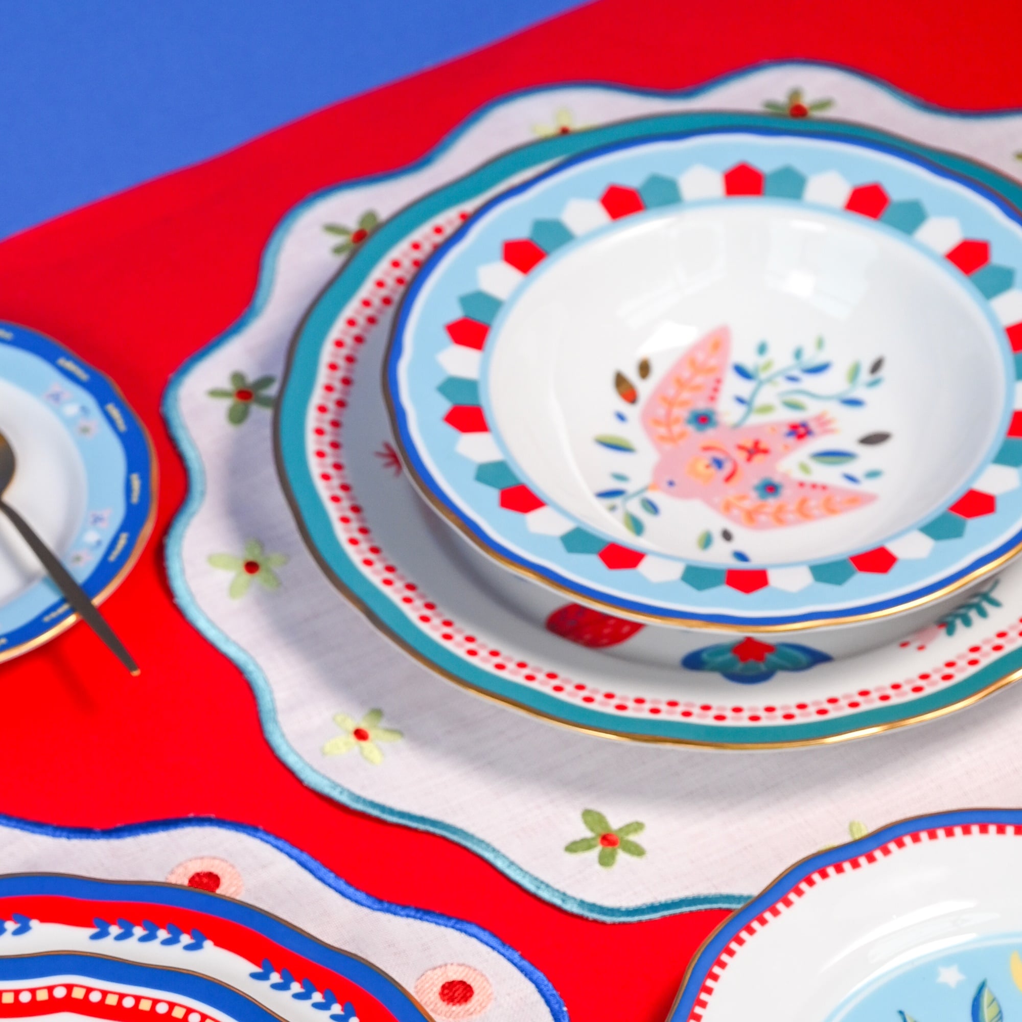 Plate holder, 15 inches, Mamma Buon Appetito - BACI MILANO