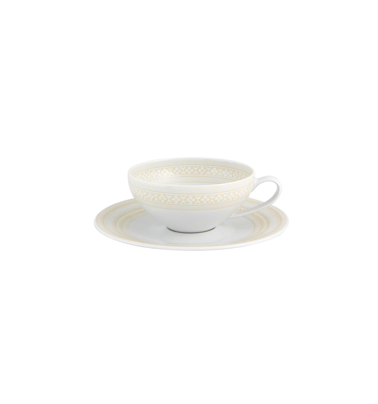 Tea cup and saucer, 7.8 fl oz, Ivory - VISTA ALEGRE