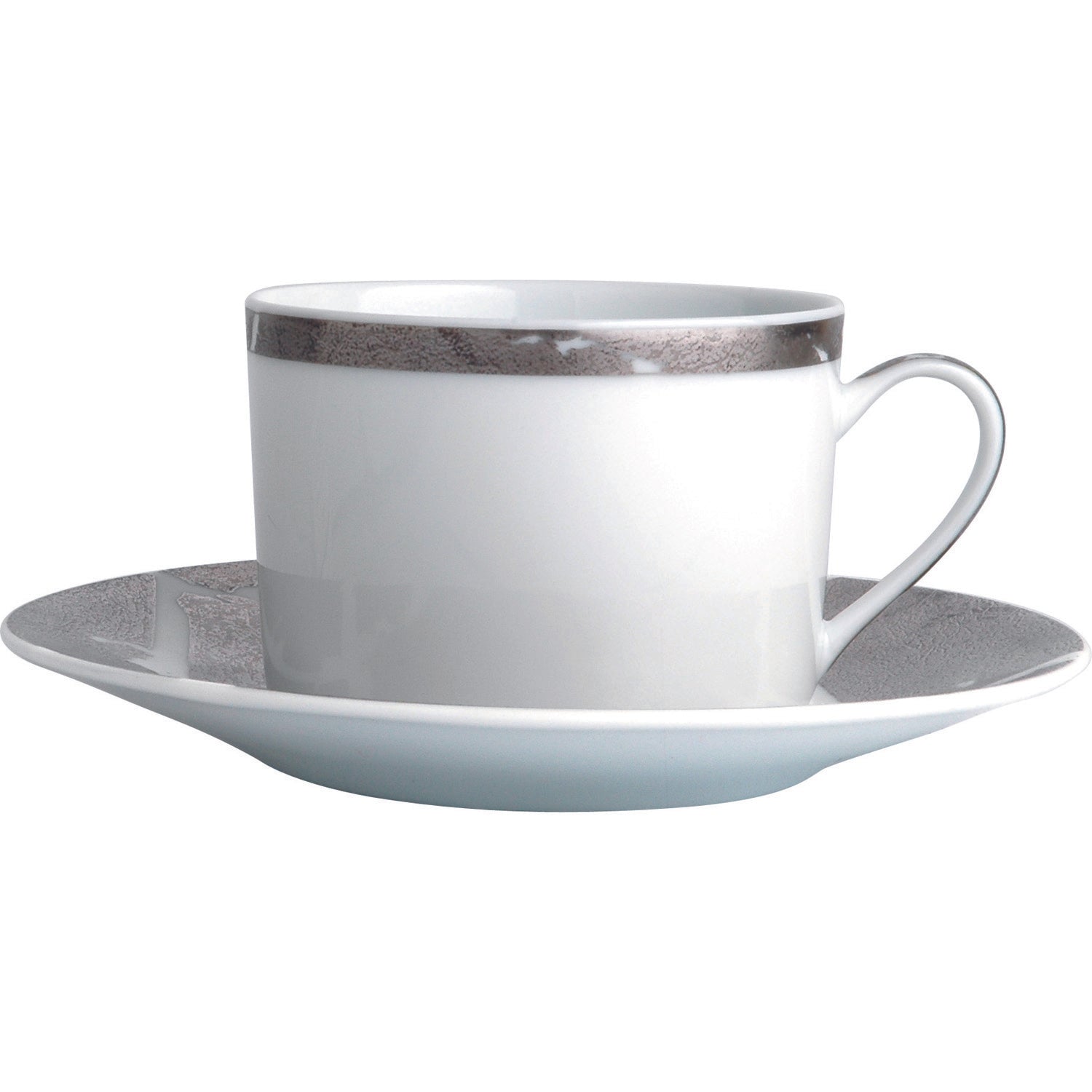 Tea set, 5 pieces, Feuille d'Argent - BERNARDAUD