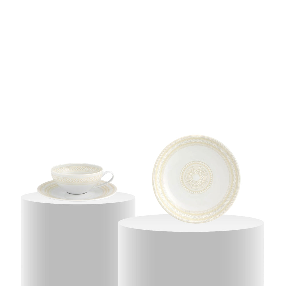 Tea set, 12 pieces, Ivory - VISTA ALEGRE