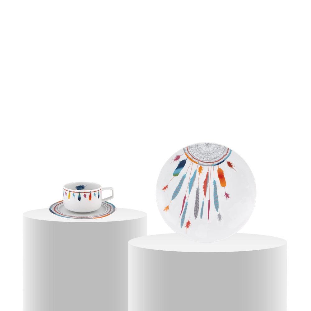 Tea set, 7 pieces, Atrapasuenos - VISTA ALEGRE