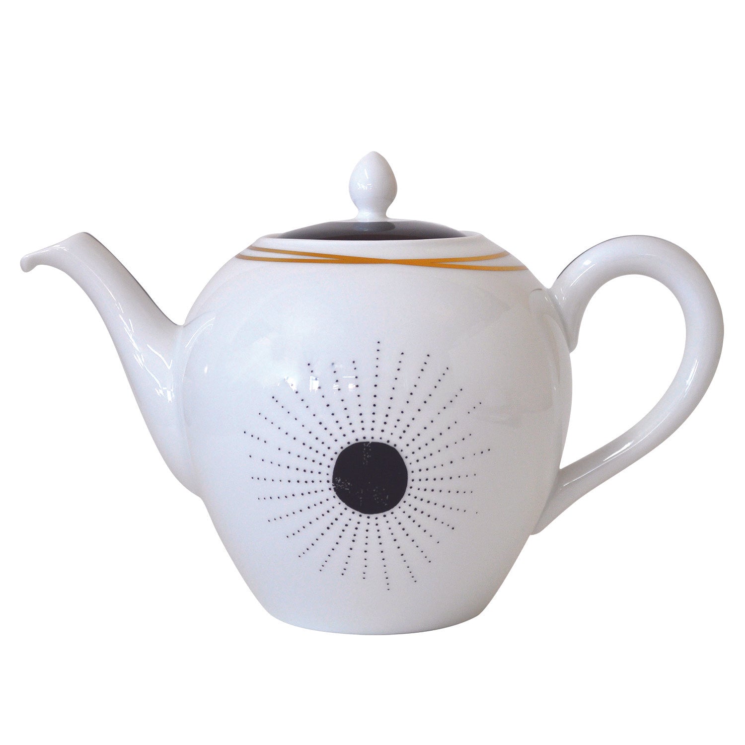 Tea serving set, 3 pieces, Aboro - BERNARDAUD