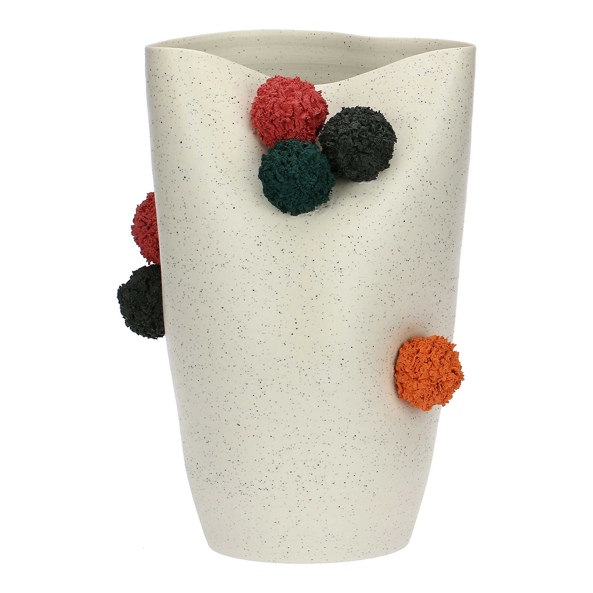Ceramic Vase, 21x13.8 inches, Pompompon - SIMONA'S COLLECTION