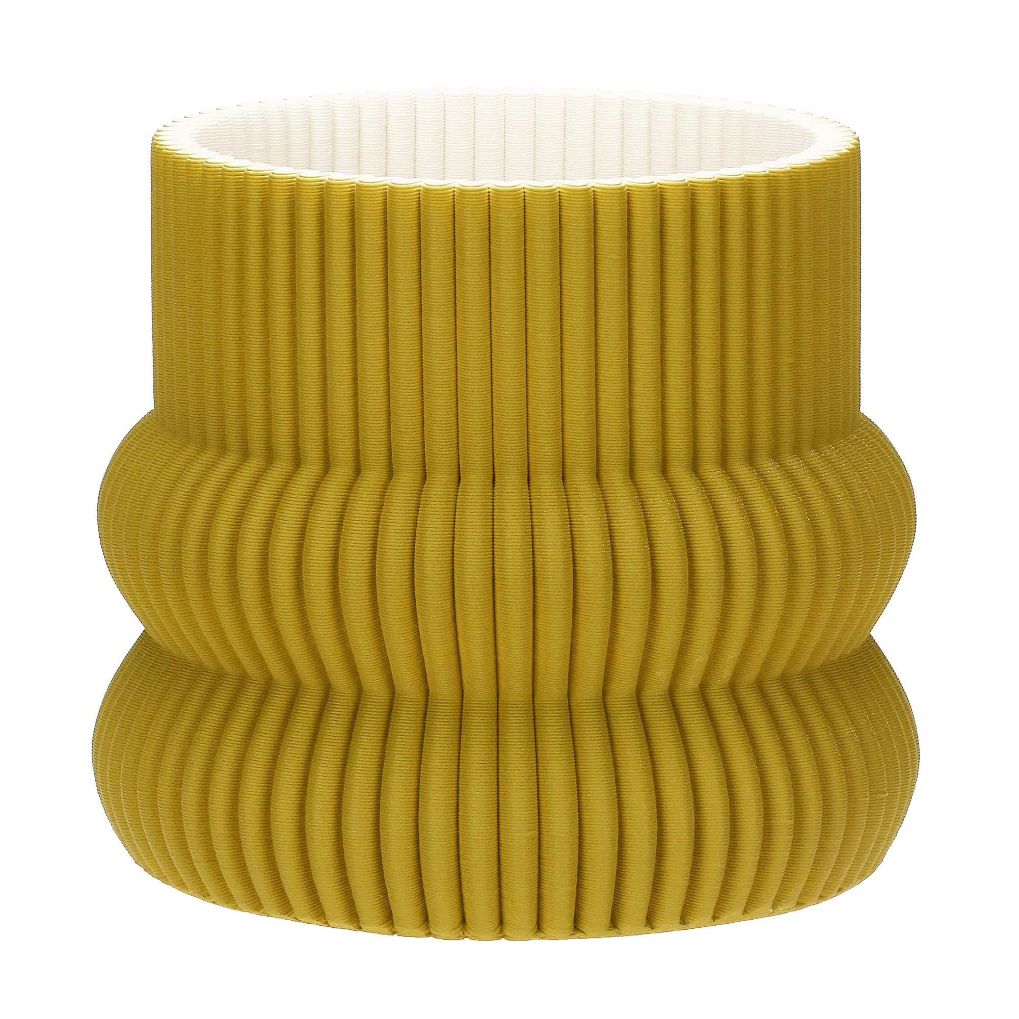 Porcelain Vase, Lino, Mustard Yellow, 24x7.5 inches - SIMONA'S COLLECTION