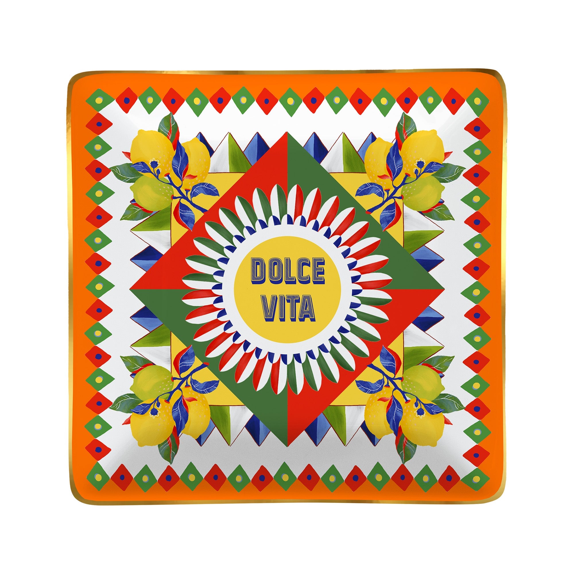 Vide-poche, porcelain, 15x5.9 inches, Dolce Vita - BACI MILANO