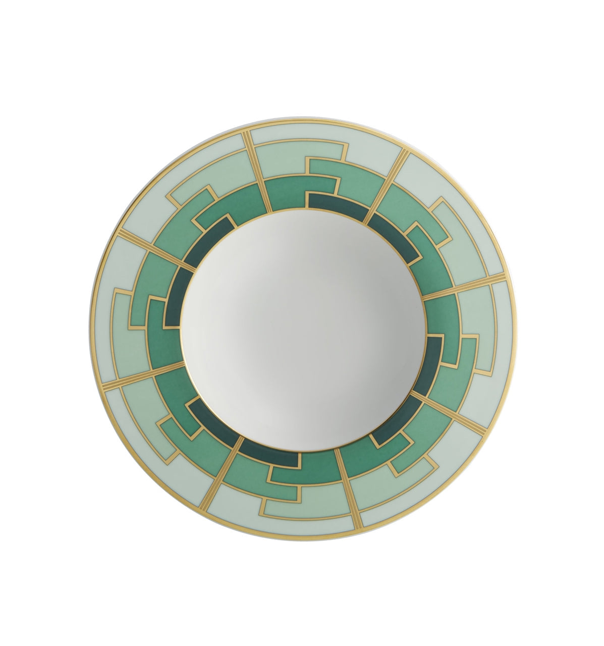 Vista Alegre Emerald soup plate