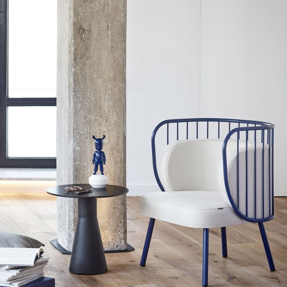 Porcelain sculpture, 11.8 inches, The Dark Blue Guest by Jaime Hayon - LLADRO