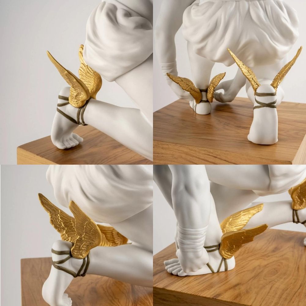 Porcelain sculpture Hermes by Ernest Massuet - LLADRO