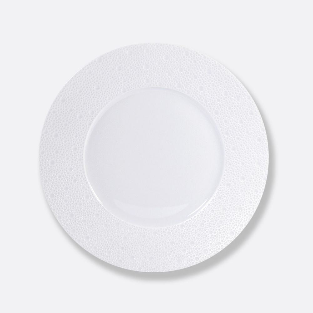 Dinner plate, Ecume White - Bernardaud