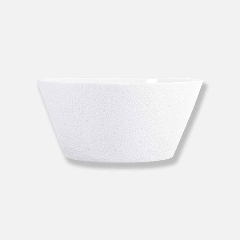 Salad bowl, 9.4 inches, Ecume White - Bernardaud