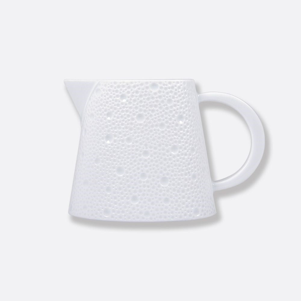 Porcelain Creamer, Ecume White - BERNARDAUD